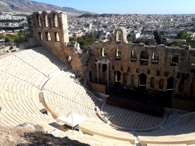 5. herodom amfiteatar 1 Atina, grad za aktivni odmor