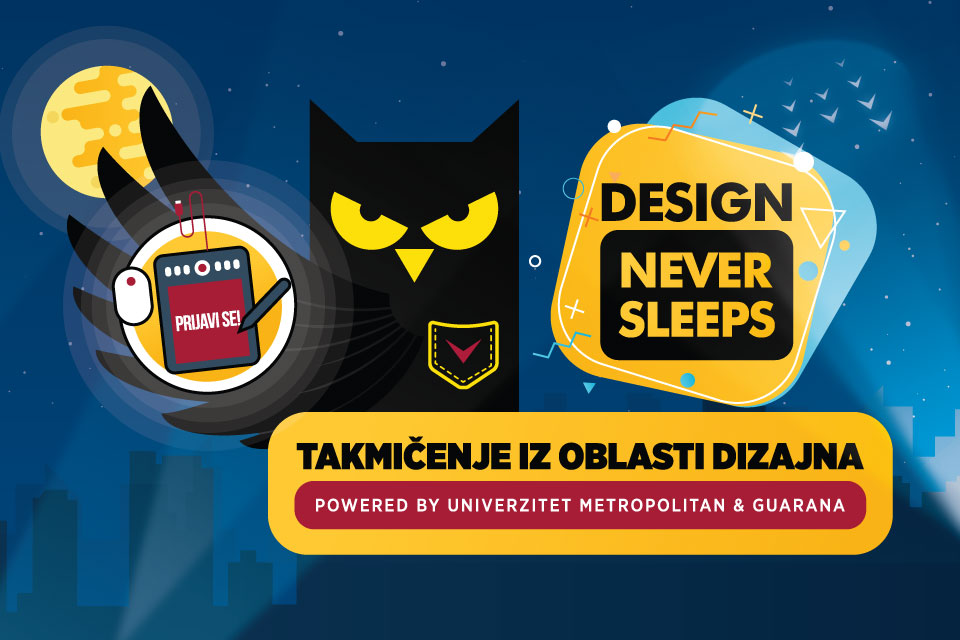 Guarana takmicenje Univerzitet Metropolitan Foto Design never sleeps: Prvi dizajnerski hakaton u Srbiji powered by Univerzitet Metropolitan & Guarana