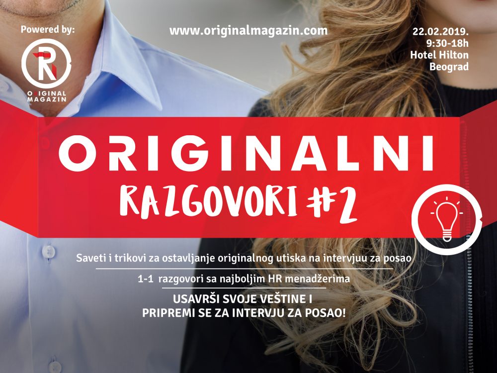 Originalni razgovori 2 e1549268419929 Magazin Original i Fondacija Novak Đoković: Otvorene prijave za konferenciju “Originalni razgovori”