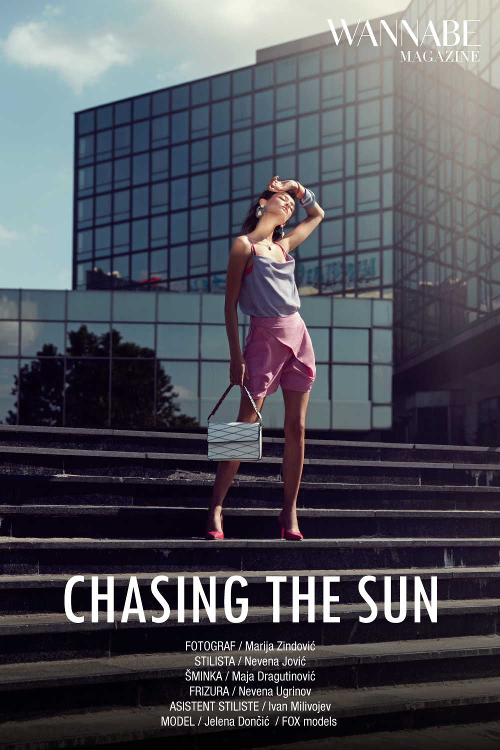 00 NASLOVNA Chasing the Sun 01 WANNABE EDITORIJAL: Chasing The Sun