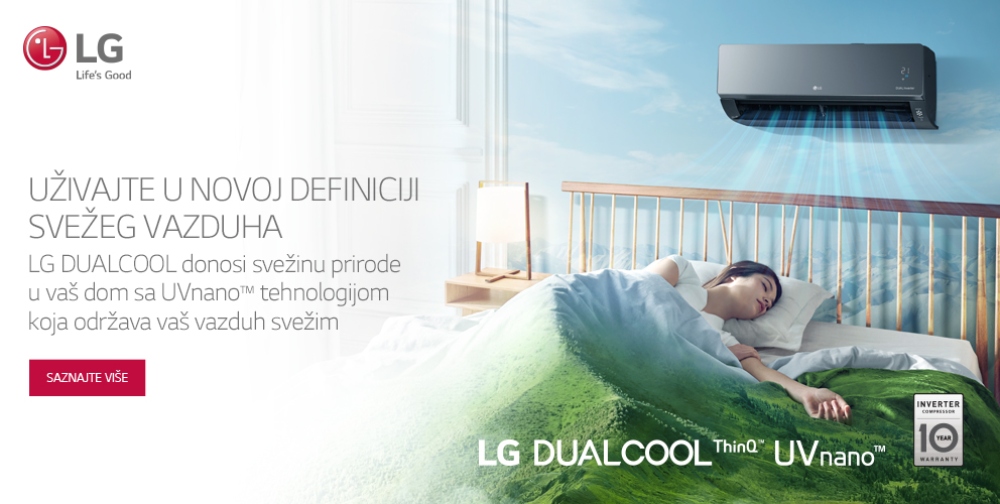 LG DUALCOOL KV 1 Šta sve vaša klima mora da uradi za vas sem da vas rashladi