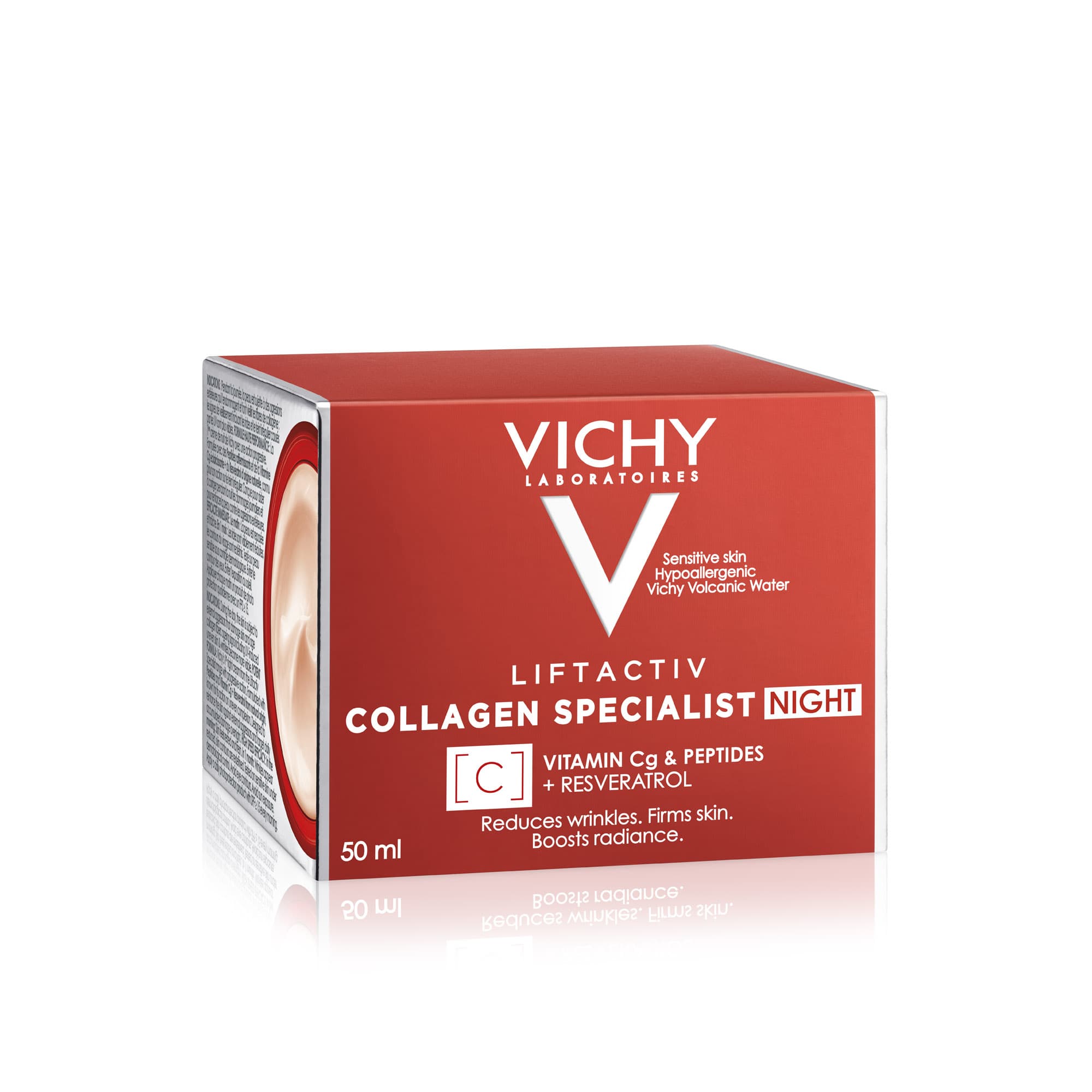 Vichy Liftactiv Collagen Specialist Night 50ml RVB LD 000 3337875722520 BoxFront min Ovo je korak koji je nedostajao tvojoj anti age rutini, a čini da je koža još blistavija i jedrija