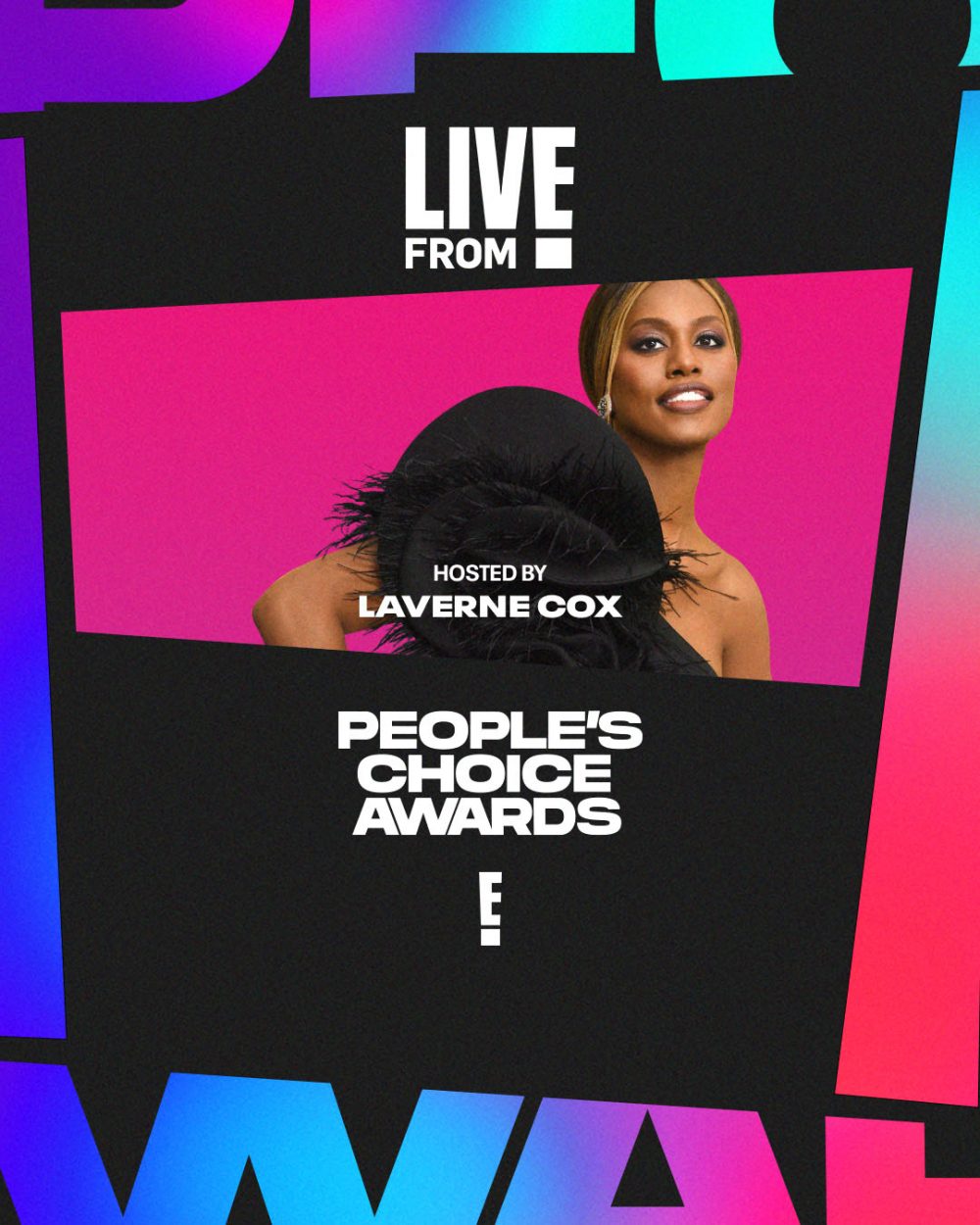 PCAs Laverne Cox e1638785970910 Svi detalji prenosa sa crvenog tepiha povodom dodele nagrada   E! Live 2021 Peoples Choice Awards