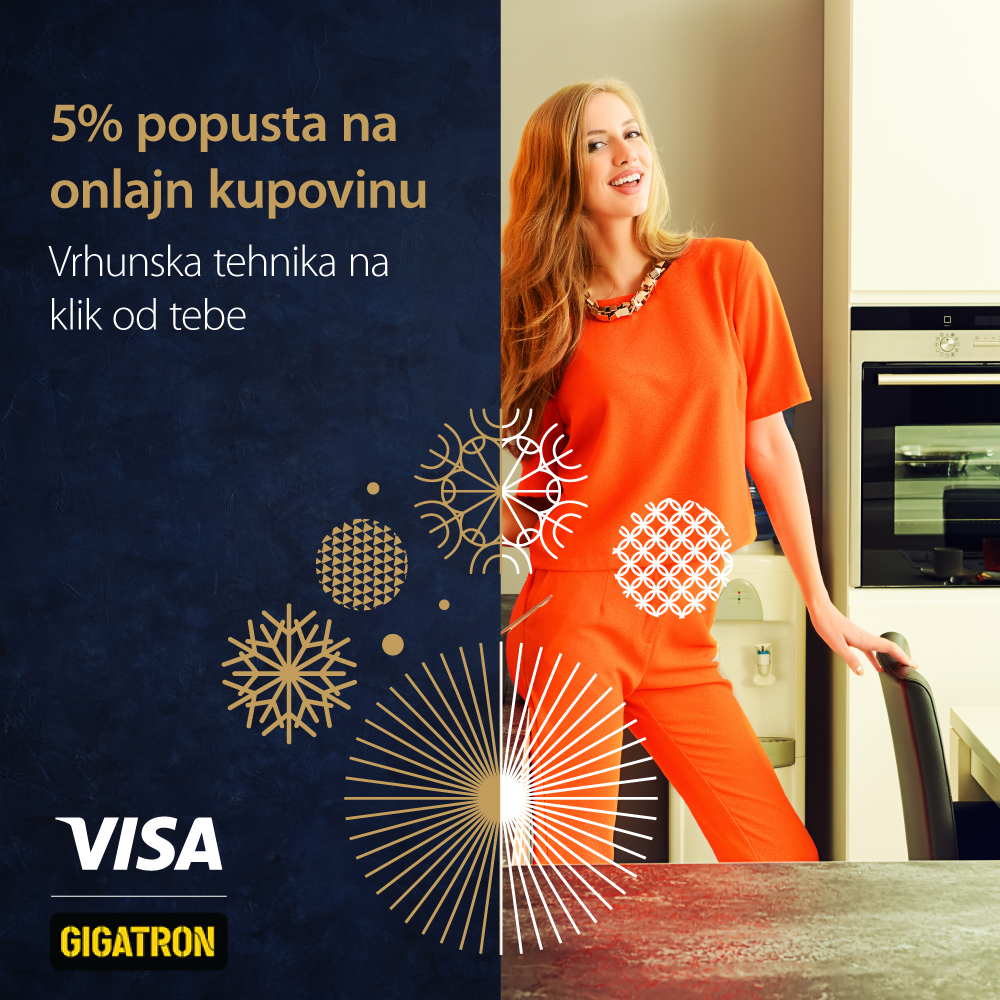 Visa 2021 Gigatron 1000x1000 Obradujte sebe i svoje najmilije savršenim poklonima uz Visa premium kartice