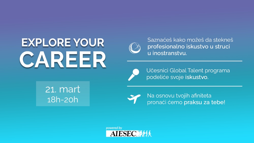 GT dogadaj slik za sajt Explore Your Career – reci DA profesionalnoj praksi u inostranstvu!