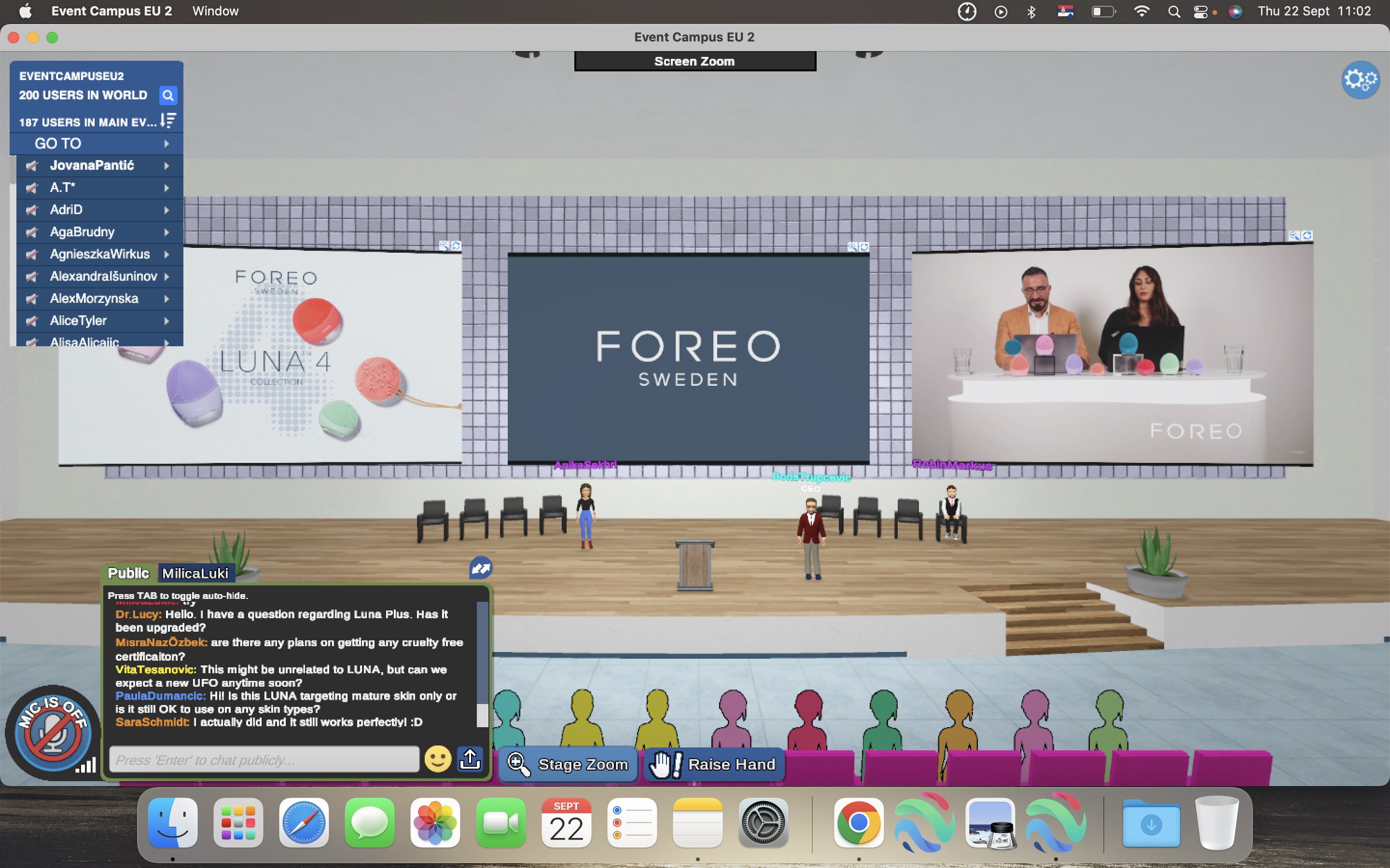 Screenshot 2022 09 22 at 11.02.42 Nova generacija iconic FOREO LUNA 4 proizvoda predstavljena je u Metaversu   a mi smo prisustvovali ovom virtuelnom eventu