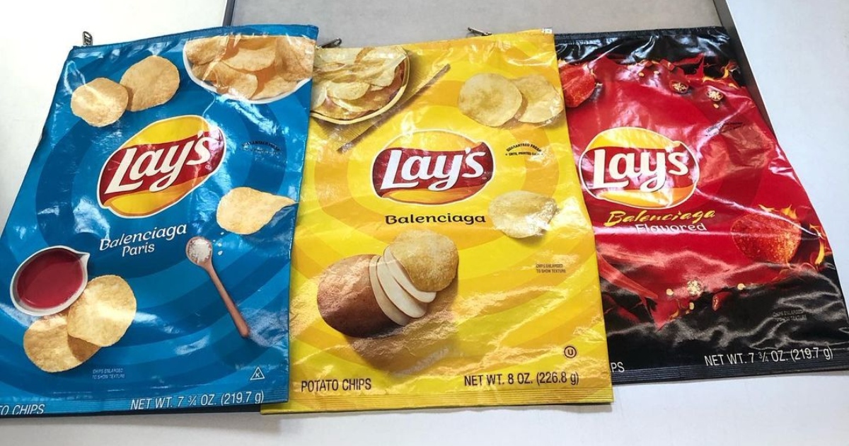 Balenciaga Lay's chips torba gde ide moda? WANNABE MAGAZINE