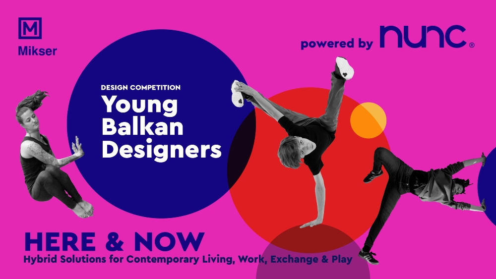Mladi balkanski dizajneri 1 Novi poziv za mlade balkanske dizajnere: Hibridna rešenja za savremeni život, rad, razmenu i igru