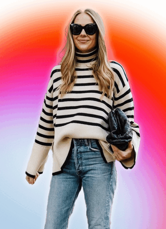 Prugasti džemper je najpoželjniji komad ove jeseni – evo kako da ga nosite