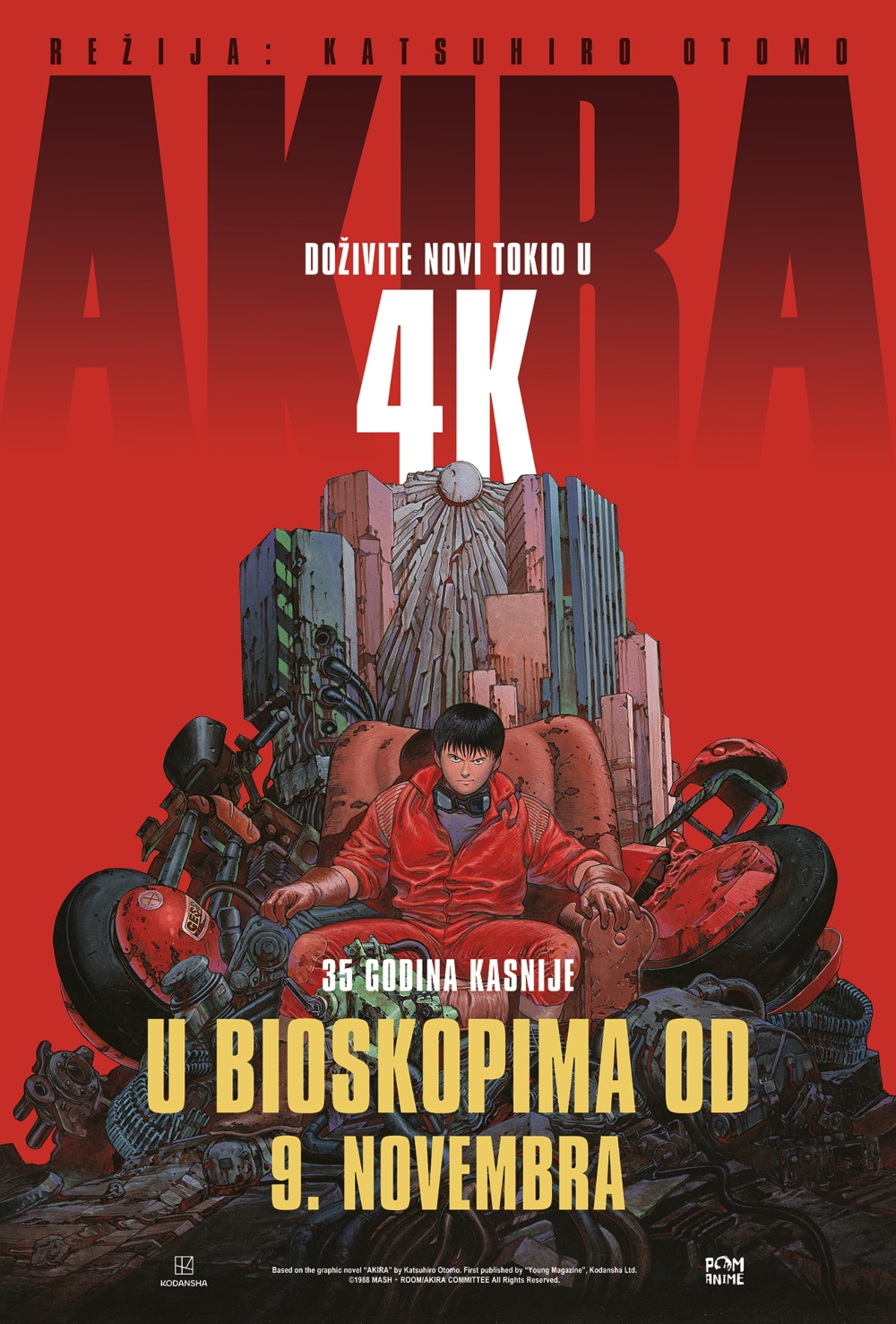 Akira Poster 1 Predstavljamo vam bogat program jubilarnog Japansko srpskog festivala filma 2023.