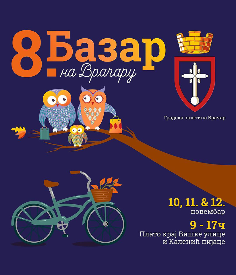 Bazar fest 2 Vikend Mapa Beograda: Evo šta možete da posetite od 10. do 12. novembra