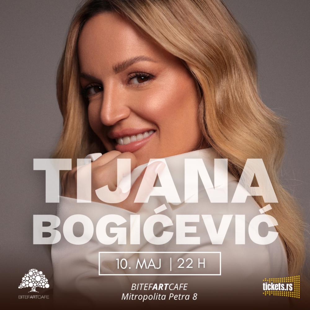 TIJANA BOGIĆEVIĆ Koncert Tijane Bogićević u klubu BitefArtCafe
