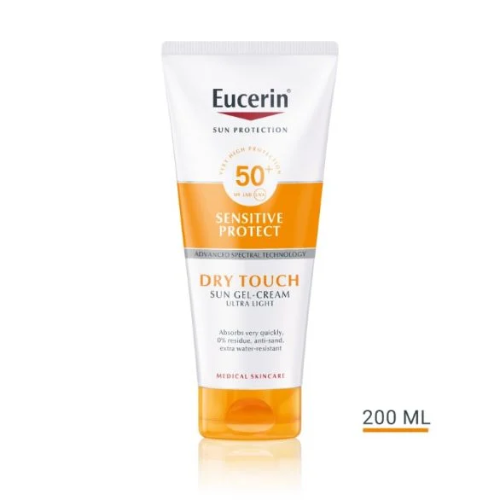 Eucerin Sensitive protect dry touch Gel Cream 50 1 WANNABE BEAUTY & WELLNESS AWARDS 2024: NEGA TELA
