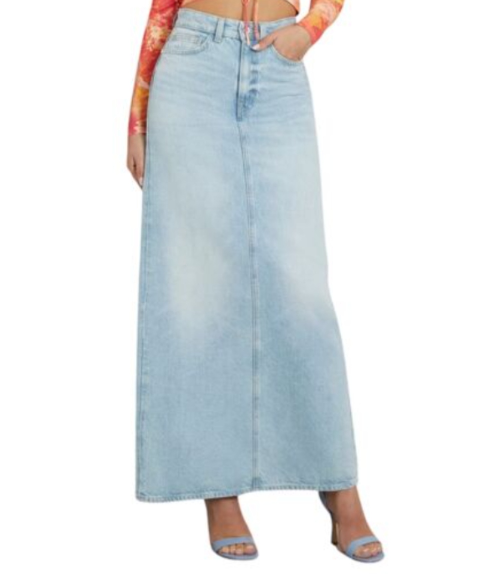 Duga teksas suknja 3 Duga teksas suknja po izboru WNB stilista   najbolje u domaćoj ponudi