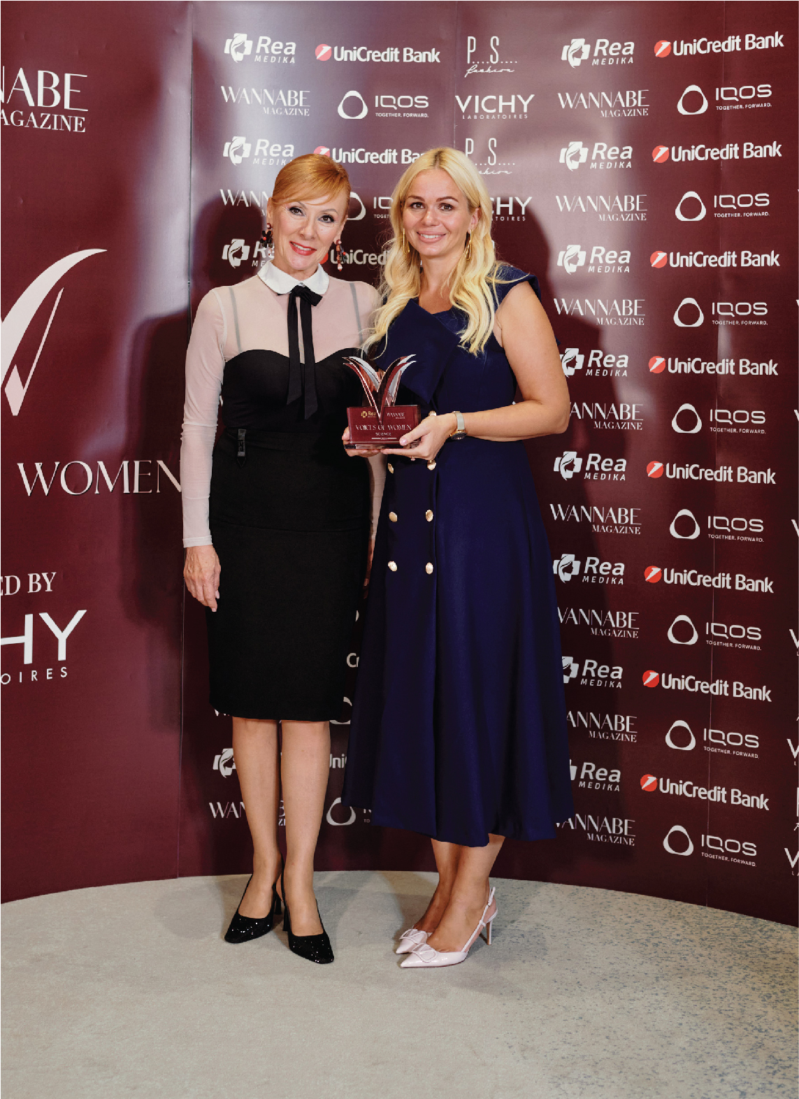 Wall 70 Voices of Women powered by VICHY gala večera: WANNABE MAGAZINE je proslavio 14. rođendan na najlepši način   slaveći ženske uspehe