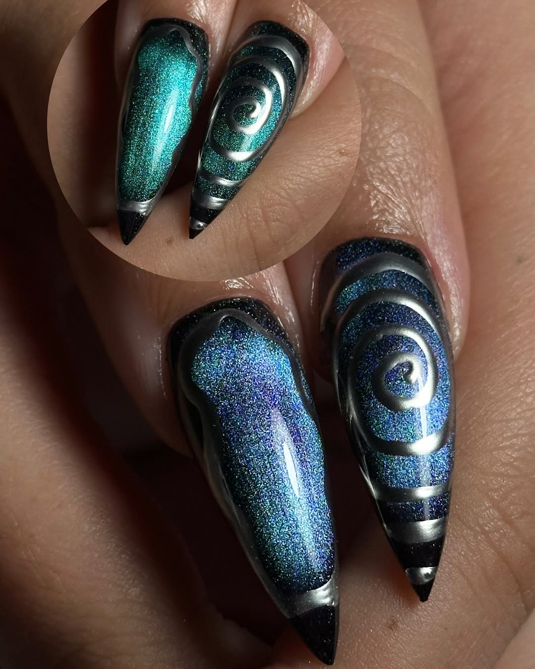 Photo by Russian Manicure Nail Art Specialist on June 12 2024. Опис фотографије није доступан. min Manikir u trendu za 2025: Inspirativne ideje koje možete da probate već sada