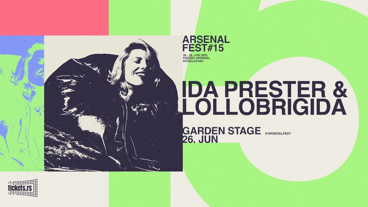 Najbolje od alternativne i urbane scene na Garden Stage u povodom 15 godina Arsenal Festa AF25 Ida Prester cover min Najbolje od alternativne i urbane scene na Garden Stage u povodom 15 godina Arsenal Festa