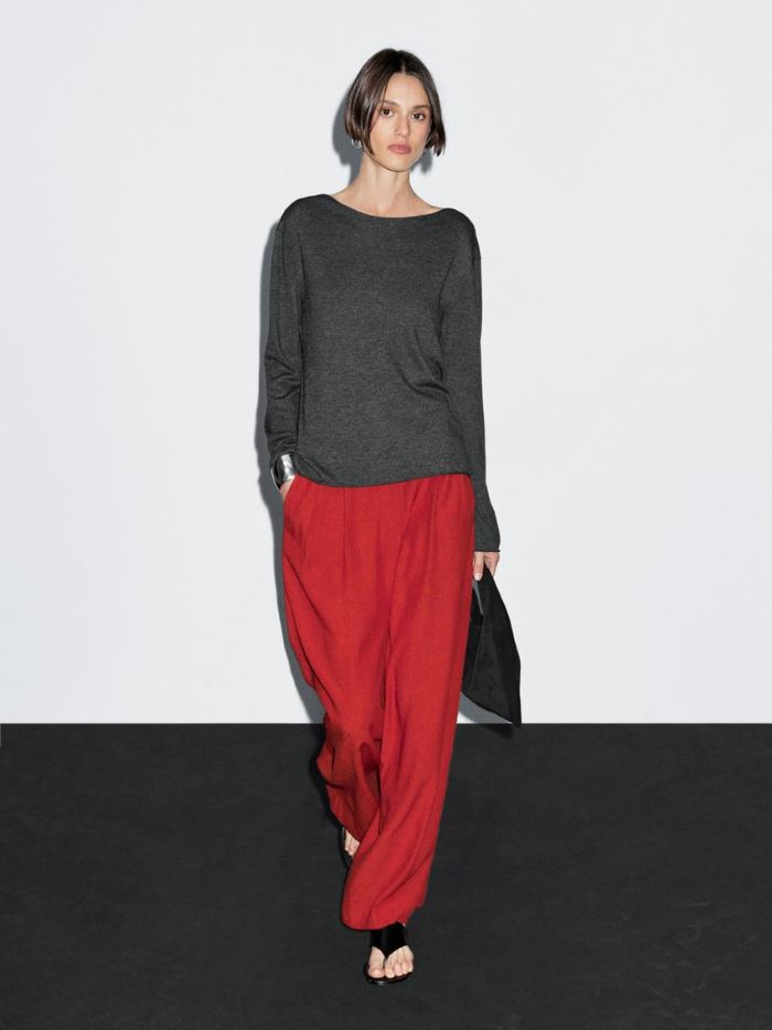 Izabrali smo najbolje Massimo Dutti, Zara i H&M komade koji izgledaju skupo MD sivi dzemper min Izabrali smo najbolje Massimo Dutti, Zara i H&M komade koji izgledaju skupo