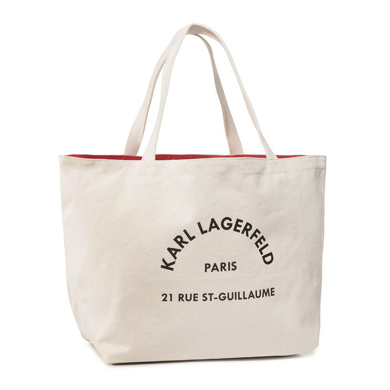 zenska torba karl lagerfeld k rue st guillaume canvas tote 201W3138 106 East west, boho, preppy: 6 trendova torbi koji će dominirati ove jeseni