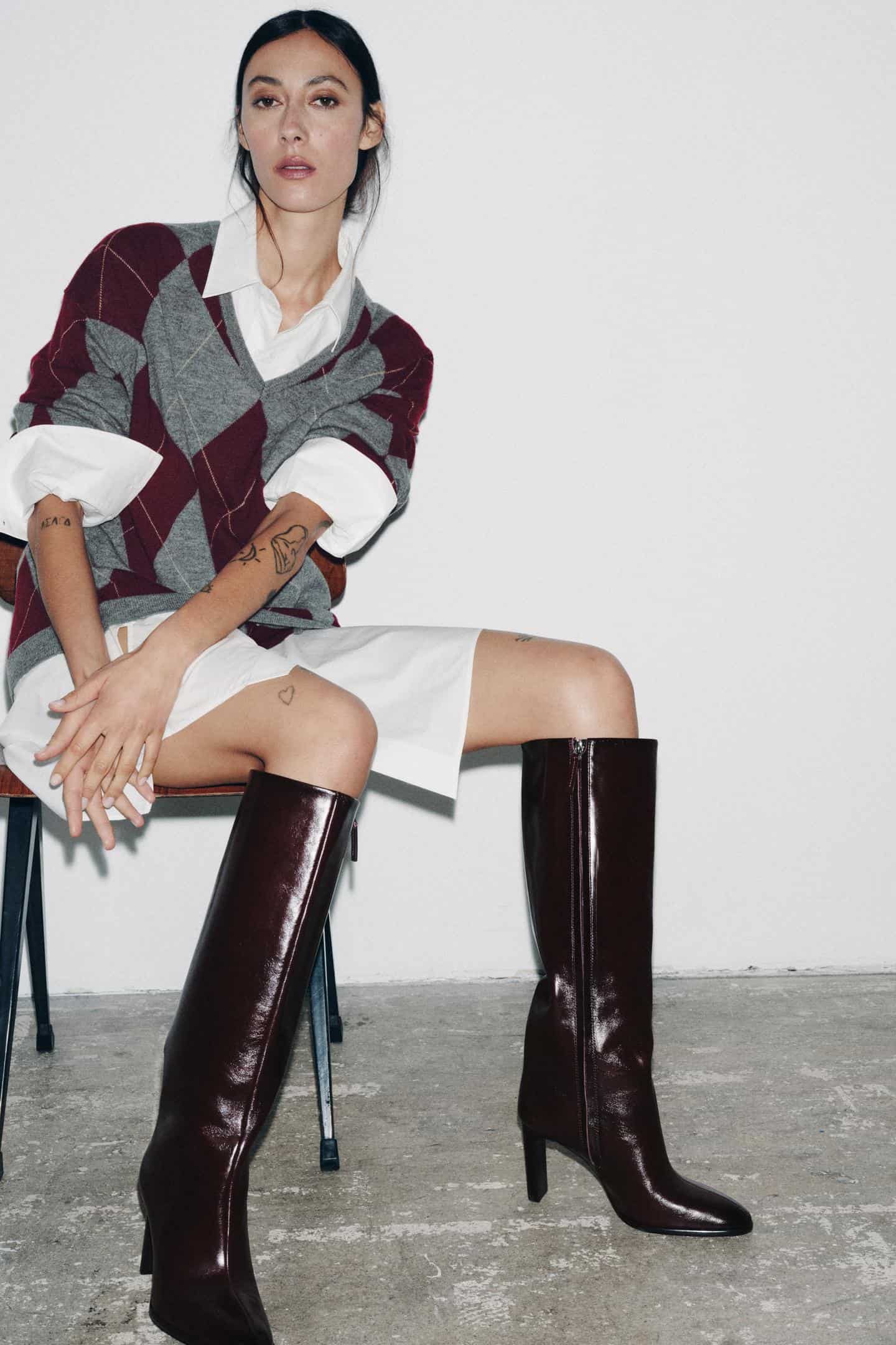 11016610022 p 1 min Bordo čizme su najelegantniji trend jeseni, a evo gde da ih kupite i kako da ih nosite