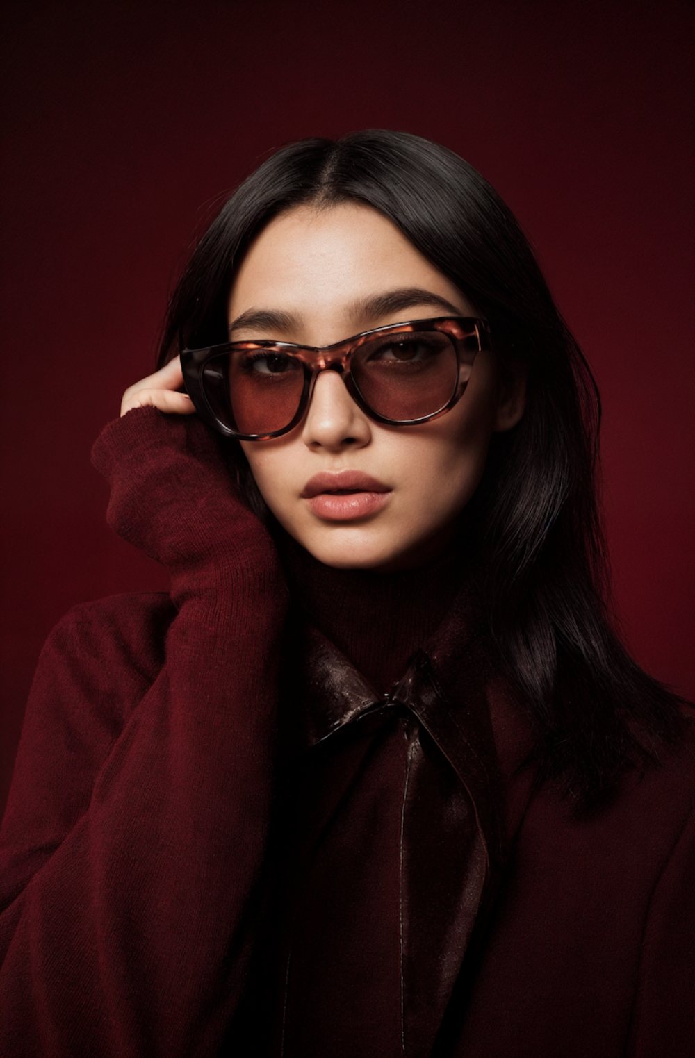 Stylish Burgundy Portrait 7 boja koje u kombinaciji sa braon izgledaju fantastično