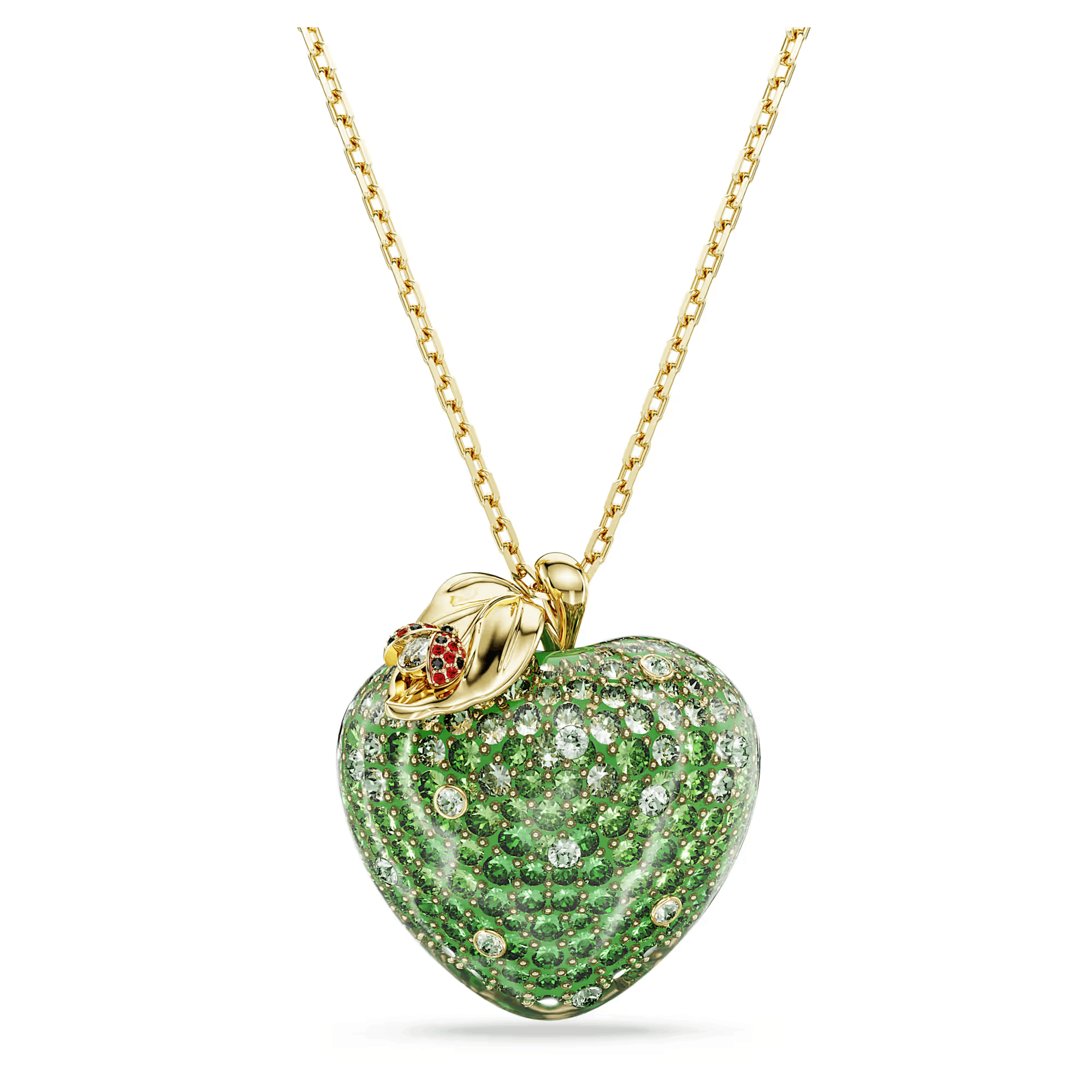 Idyllia Ogrlica zelena Swarovski Charming Love: Pokloni za sebe, drugaricu i onu wishlist varijantu (za njega)