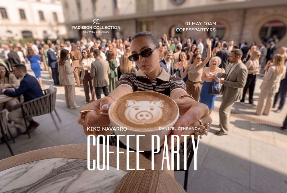 Coffee Party Prvi maj kakav Beograd još nije video: Coffee party donosi najveće izdanje do sada