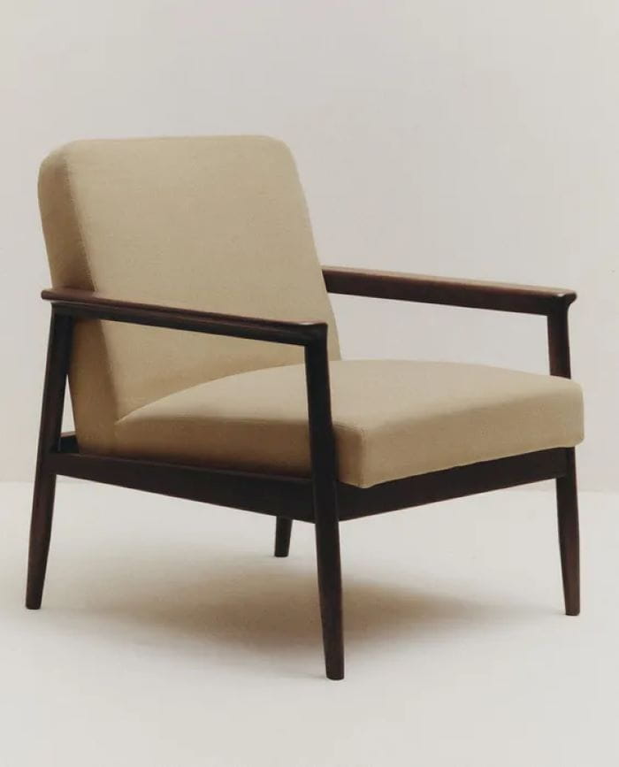 zarahome drvena fotelja Kako da prostor izgleda luksuznije bez renoviranja? (Zara Home komadi)