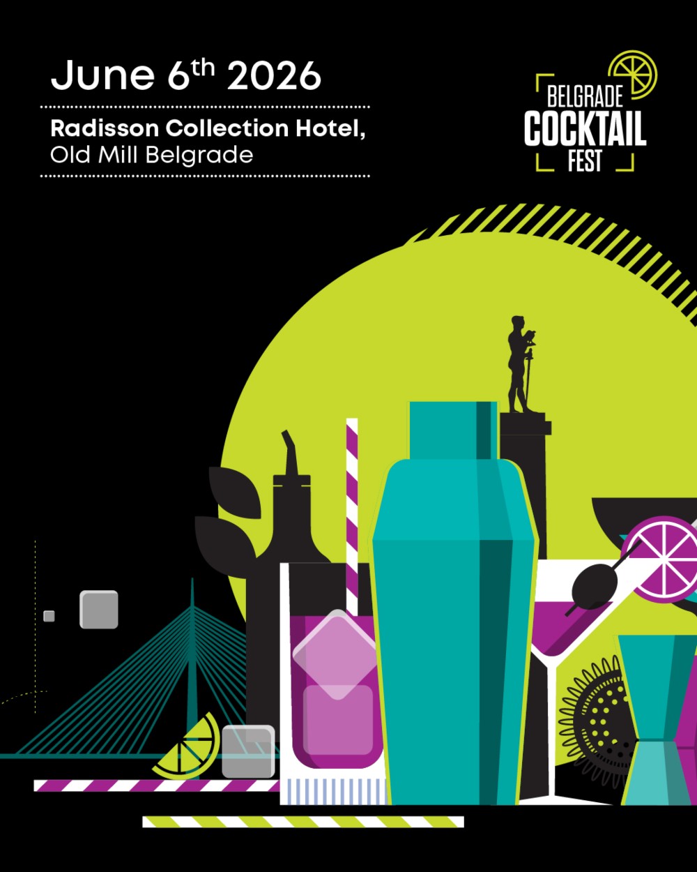 Belgrade Cocktail Fest 2 Belgrade Cocktail Fest se vraća 6. juna uz gostovanja barova iz Madrida i Osla, koktel žurke, predavanja i nova iznenađujuća pića