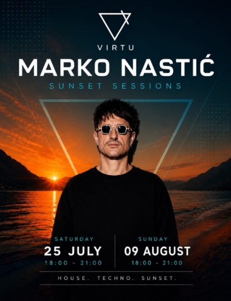 Marko Nastić stiže na Virtù plažu u Huma Kotor Bay – leto dobija pravi soundtrack