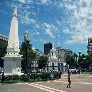 Trk na trg: Plaza de Mayo, Buenos Ajres