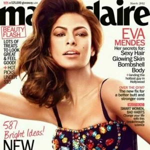 Modni zalogaji: Izobličena Eva Mendes za “Marie Claire”
