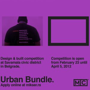 Mikser URBAN BUNDLE: Konkurs za Gradska okupljališta