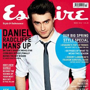 “Esquire UK”: Daniel Radcliffe sa stilom