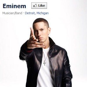 Najveći broj Facebook fanova ima… Eminem!