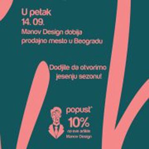 Manov Design u Belgrade Design District-u