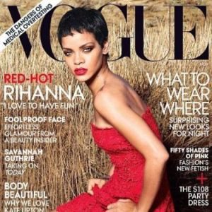 Modni zalogaj: RiRi na naslovnici magazina “Vogue”