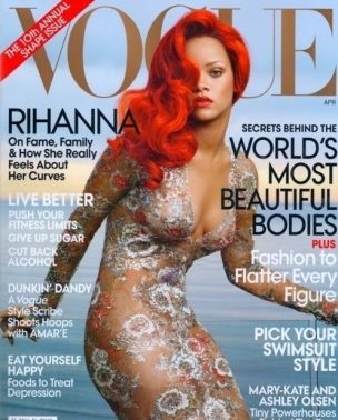 Rihanna za aprilski “Vogue”