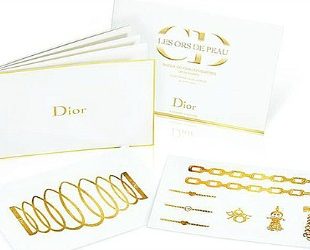 Modni zalogaj: Dior predstavio tetovaže od zlata
