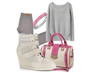 Look of the Day: Siva i roze