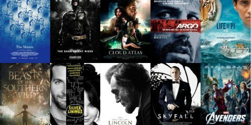 Deset najboljih filmova 2012. godine
