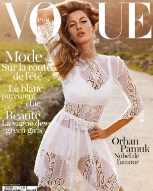 Gisele Bündchen za aprilski Vogue Paris
