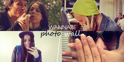 Wannabe Photo Wall: Poljupci i moda