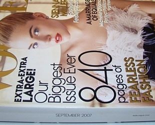 Moda na naslovnici: Sienna Miller na naslovnici septembarskog izdanja