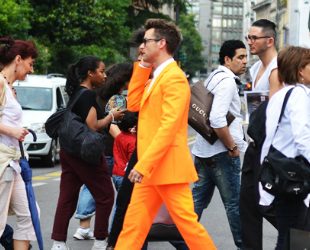 Muška moda: Vesela narandžasta