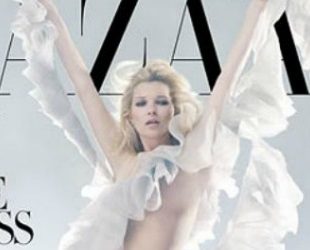 Moda na naslovnici: Kate Moss u kraljevskom stilu