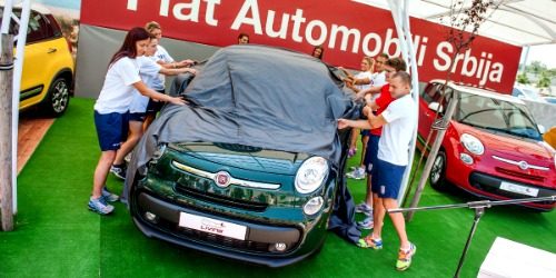 FIAT 500L Living predstavljen u Beogradu na manifestaciji Leto na Galetu