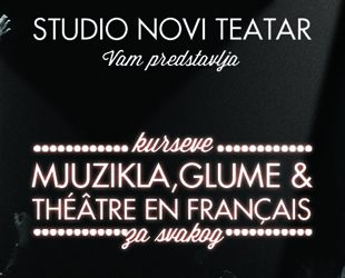 Studio “Novi teatar” upisuje novu generaciju studenata