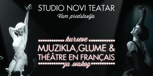 Studio “Novi teatar” upisuje novu generaciju studenata