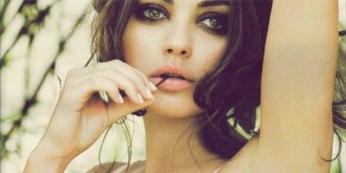 Beauty Look: Mila Kunis